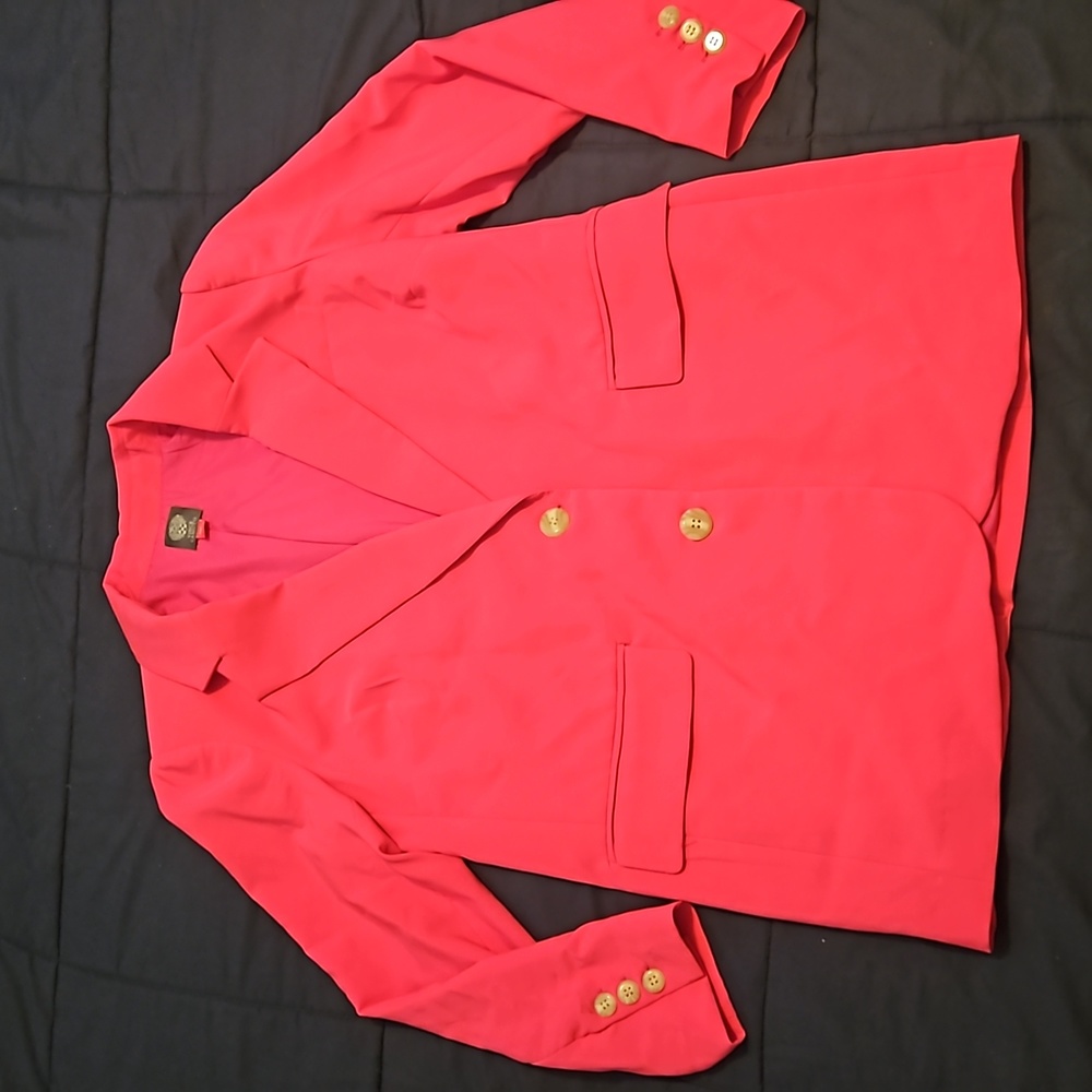 Women's Blazer Hot Pink